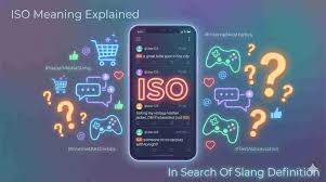 ISO Meaning Slang