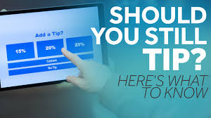 add a tip screen